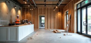commercial space interior renovation
